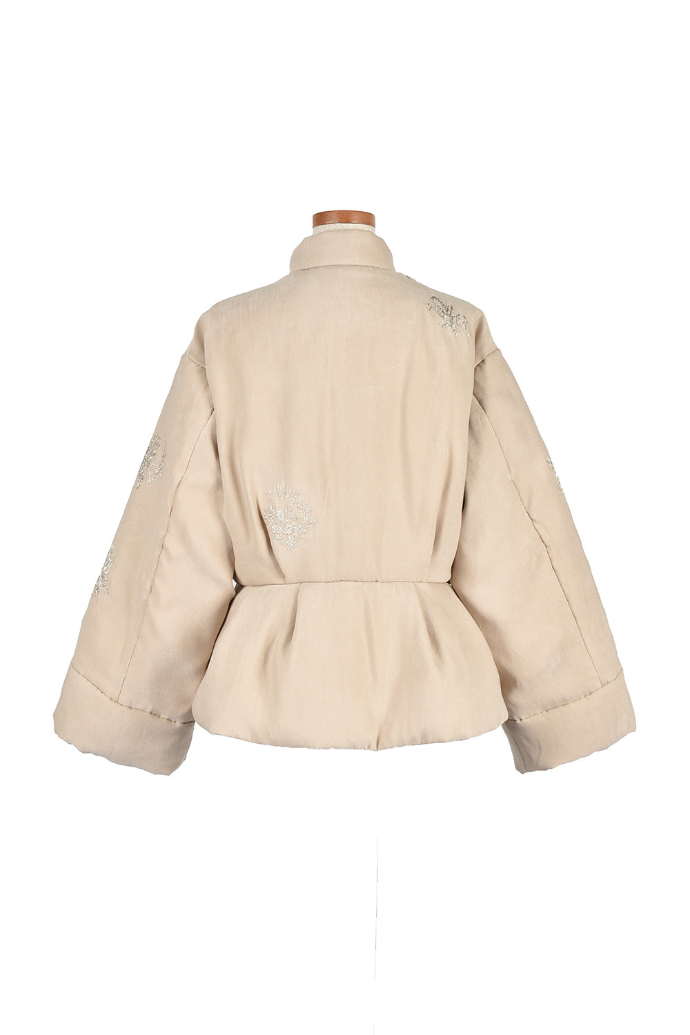 VintageFlower embroidery China ジャケット 詳細画像 ブラック 4