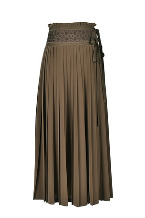 Braid Embroidery Pleats スカート