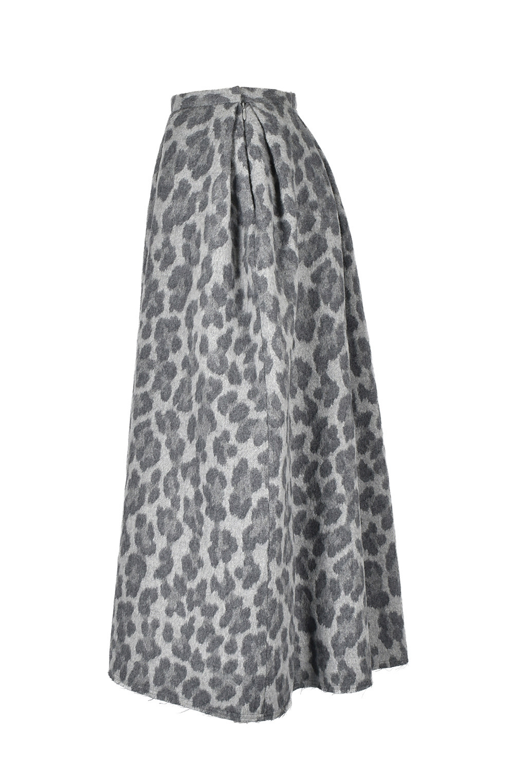 Leopard WOOL スカート 詳細画像 ブラウン 2
