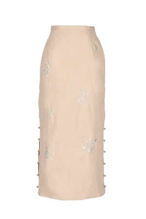 VintageFlower embroidery スカート