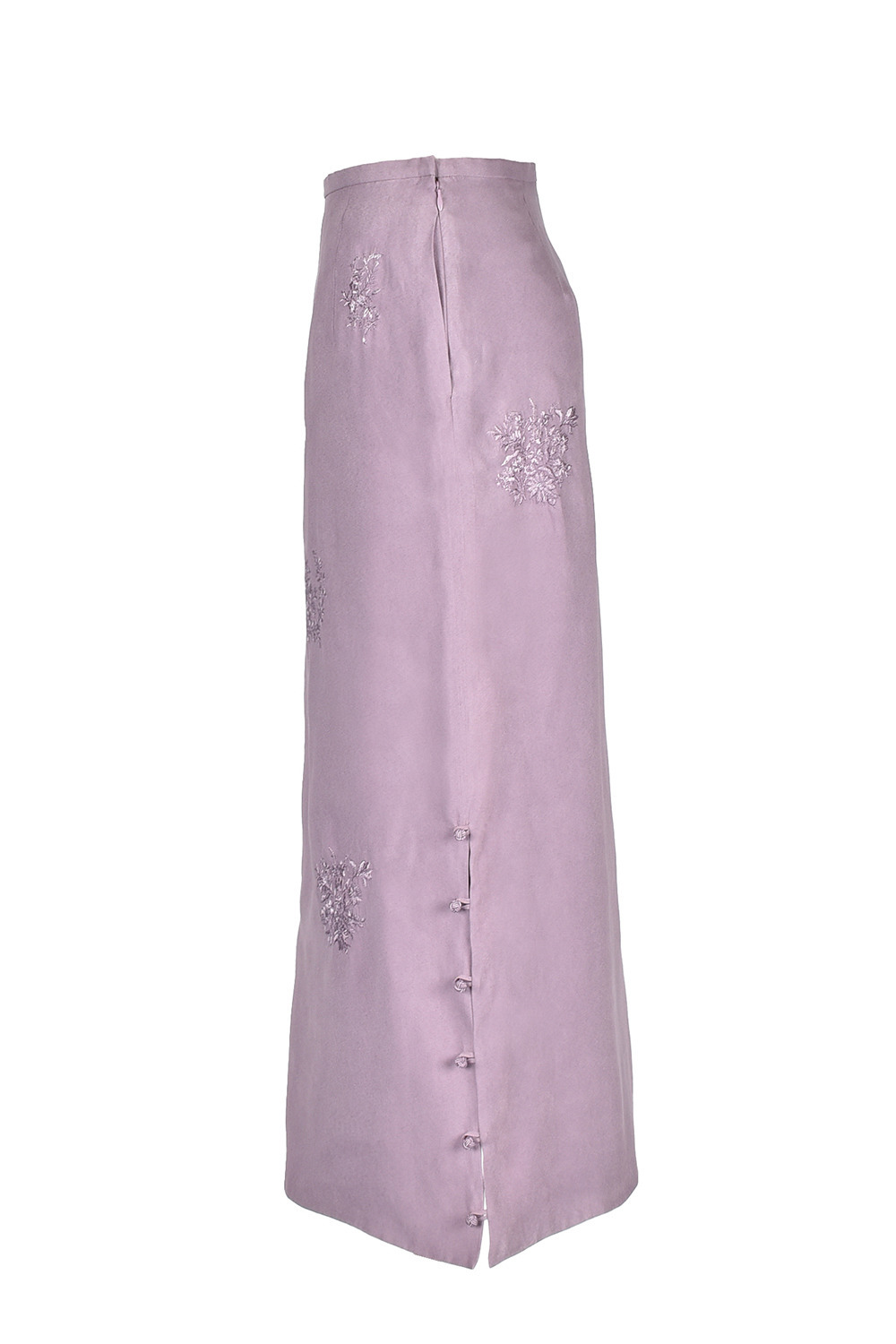 VintageFlower embroidery スカート 詳細画像 ブラック 3