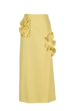 Flower Frill Wool スカート