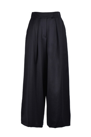 Wool Venetian Wide パンツ