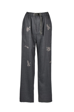 Dragon embroidery パンツ