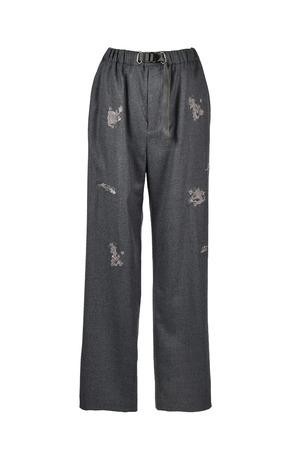 Dragon embroidery パンツ