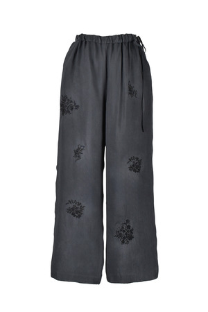 VintageFlower embroidery パンツ