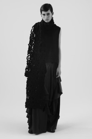 Synthetic Leather Frill パンツ