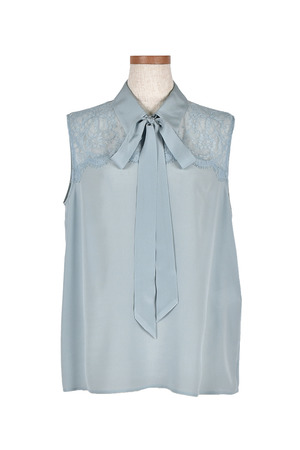 Lace Silk ブラウス