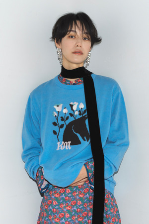 Horse Flower PO ニット