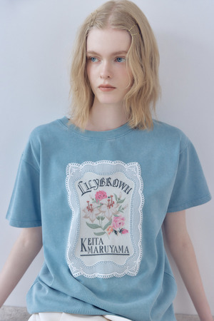 【LILY BROWN】Collaboration Lace Graphic Tシャツ