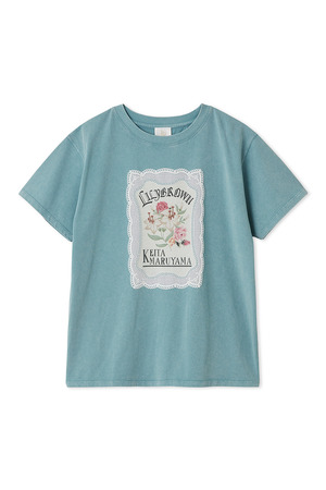 【LILY BROWN】Collaboration Lace Graphic Tシャツ