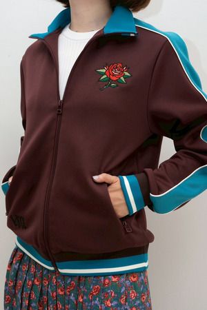 Rose embroidery Track ジャケット｜KEITAMARUYAMA OFFICIAL ONLINE STORE
