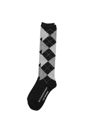 【LILY BROWN】Collaboration Argyle ハイソックス