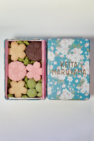 【春期限定】詰合せクッキー缶（SAKURA）BLUE