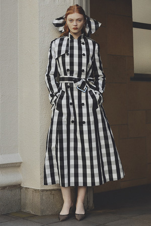 近年　アイコンコート　クチートアマーノ　希少　ギンガムチェック　大きいサイズ Gingham Check コート｜KEITAMARUYAMA OFFICIAL ONLINE STORE