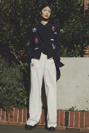 Dragon embroidery Silk ジャケット｜KEITAMARUYAMA OFFICIAL ONLINE STORE