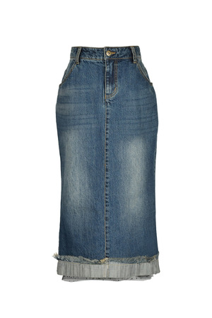 Denim Tulle スカート