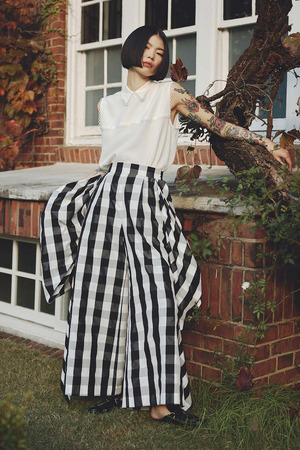 Gingham Check パンツ
