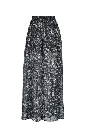 【styling/】Collaboration BATIK Print ワイドパンツ
