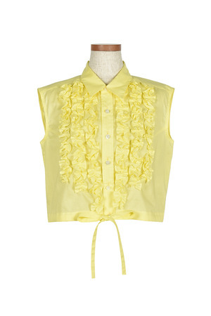 Nosleeve Frill シャツ