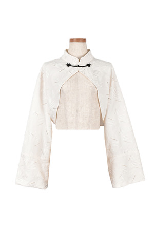 【YUMIE KAZAMA】Collaboration Lace Shirt ボレロ