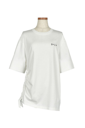 【styling/】Collaboration Angel Wing Back Print Tシャツ