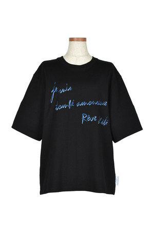 【styling/】Collaboration Embroidery Tシャツ