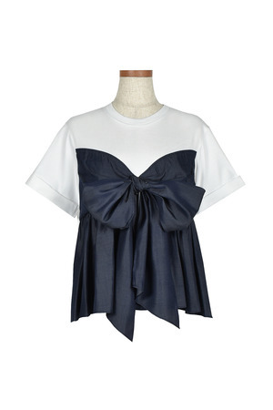 Front Ribbon Tシャツ