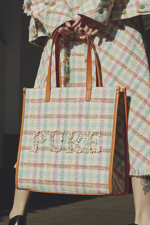 Slabcheck Tweed トートバッグ