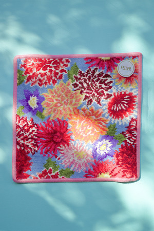 FEILER×KEITAMARUYAMA DAHLIA ハンカチ