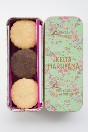 詰合せクッキー缶 HALF（Oriental Flower）