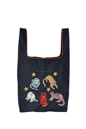 BALL & CHAIN エコバッグ(FIVE CATS)