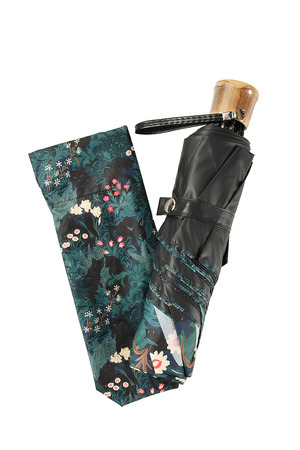 CHAT NOIR print umbrella（折畳傘）