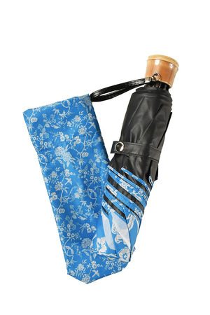 陶器小花 print umbrella（折畳傘）