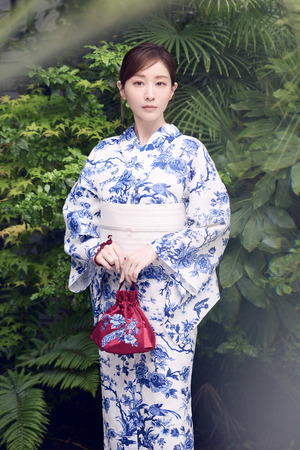 【MINAMI TANAKA】Collaboration 浴衣 (Oriental Flower)