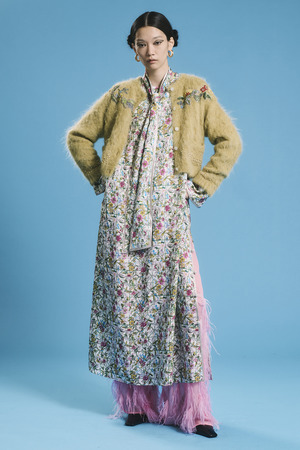 Bamboo Floral Garden ワンピース