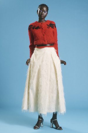 Fringe Jacquard スカート