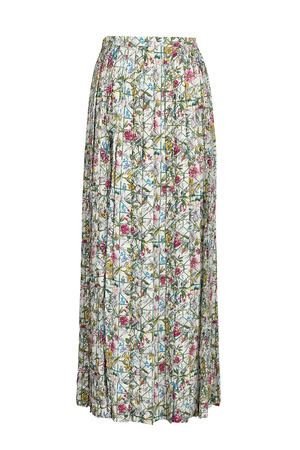 Bamboo Floral Garden Pleats スカート
