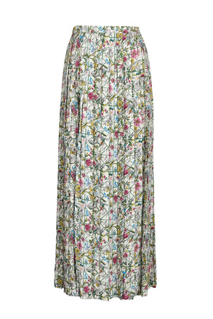 Bamboo Floral Garden Pleats スカート