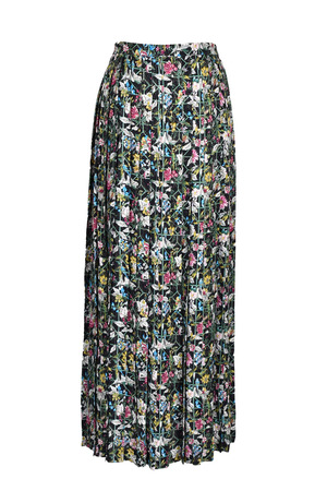 Bamboo Floral Garden Pleats スカート