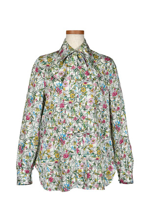 Bamboo Floral Garden シャツ