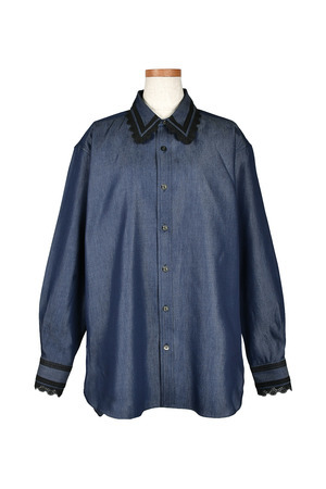 Lace Collar シャツ