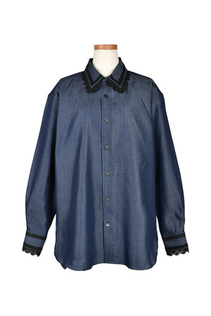 Lace Collar シャツ