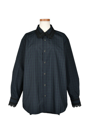 Lace Collar シャツ