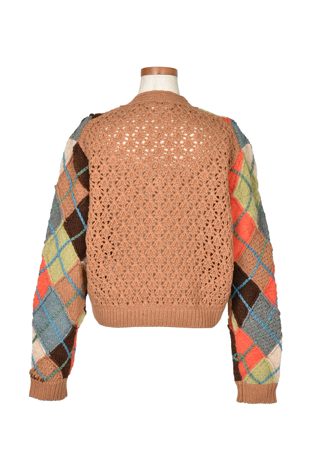 Mohair Argyle Knit カーディガン｜KEITAMARUYAMA OFFICIAL ONLINE STORE