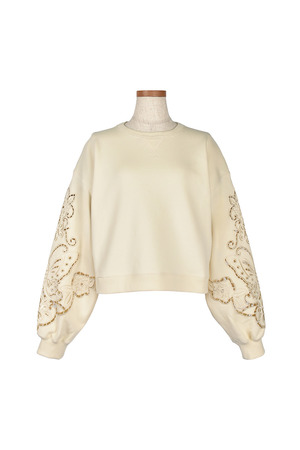 Cutwork Embroidery スウェット