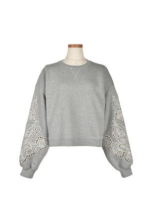 Cutwork Embroidery スウェット