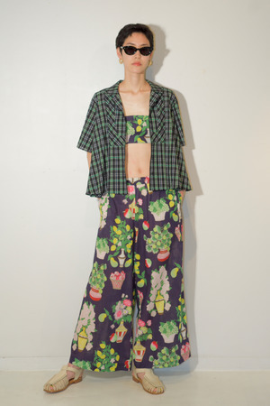 Fruit Print Easy パンツ