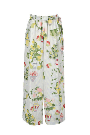 Fruit Print Easy パンツ