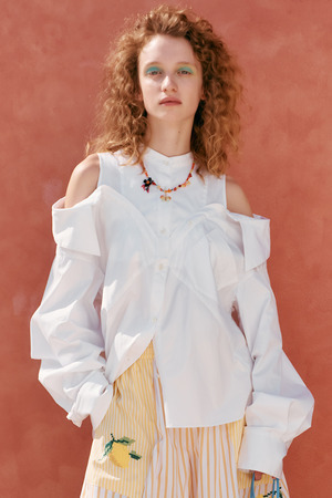 Open Shoulder シャツ